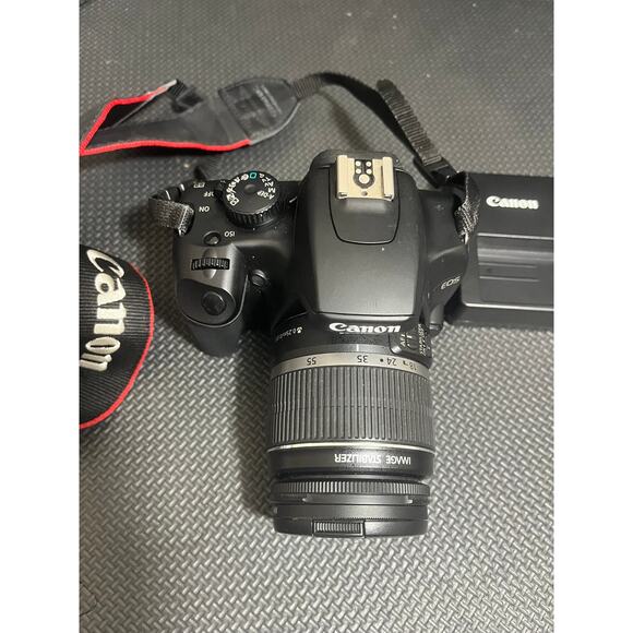 Canon EOS Rebel XS DS126191 Camera w/ EFS 18-55mm Lens + Charger + Case - Picture 4 of 12